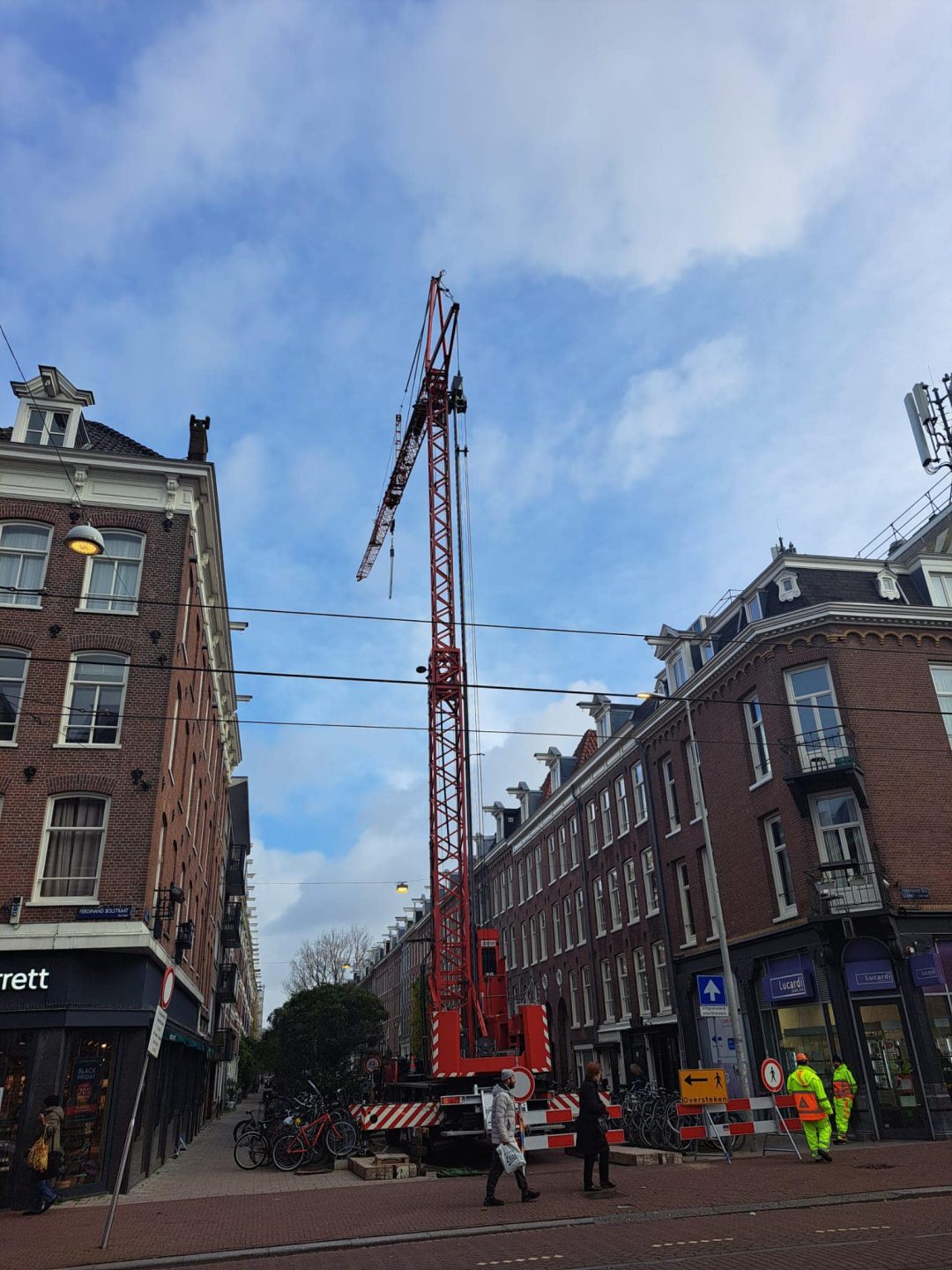 Renovatiewerkzaamheden Ferdinant Bolstraat Amsterdam