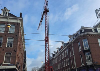 Renovatiewerkzaamheden Ferdinant Bolstraat Amsterdam